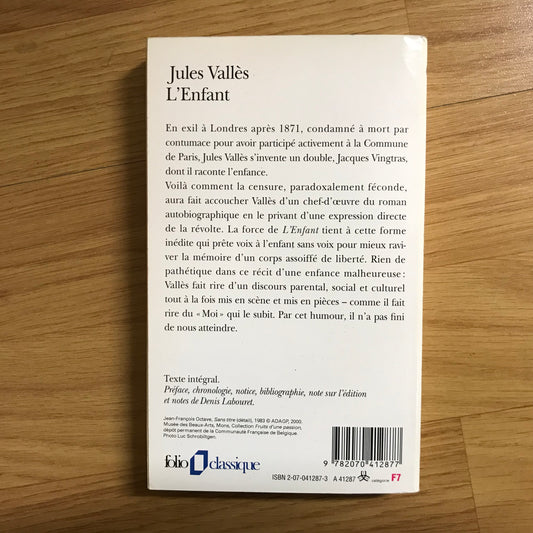 Vallès, Jules - L’enfant