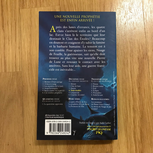 La guerre des clans Cycle 2 Livre 4, Nuit étoilée - Erin Hunter