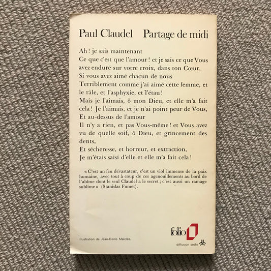 Claudel, Paul - Partage de midi