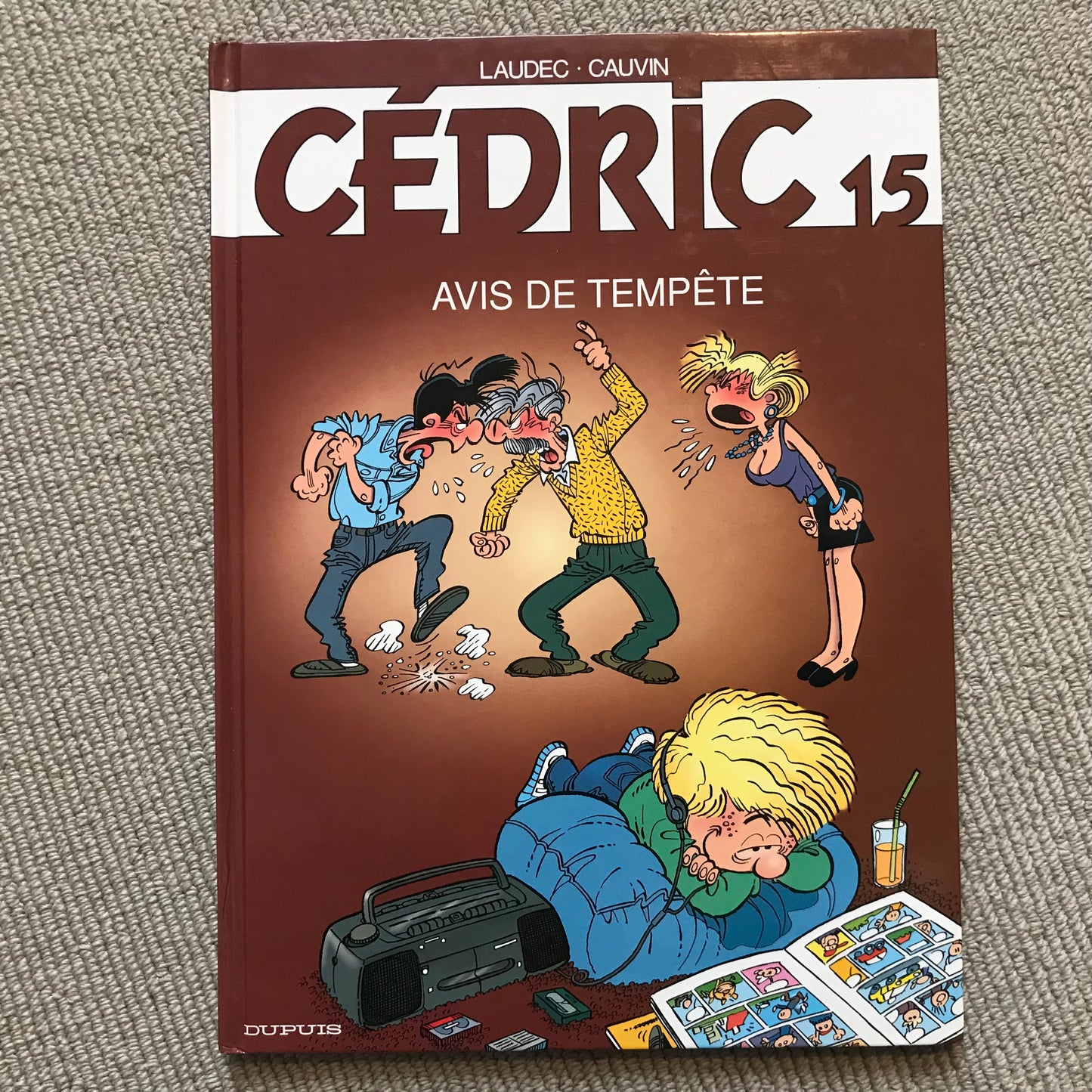 Cédric T15: Avis de tempête - Laudec & Cauvin