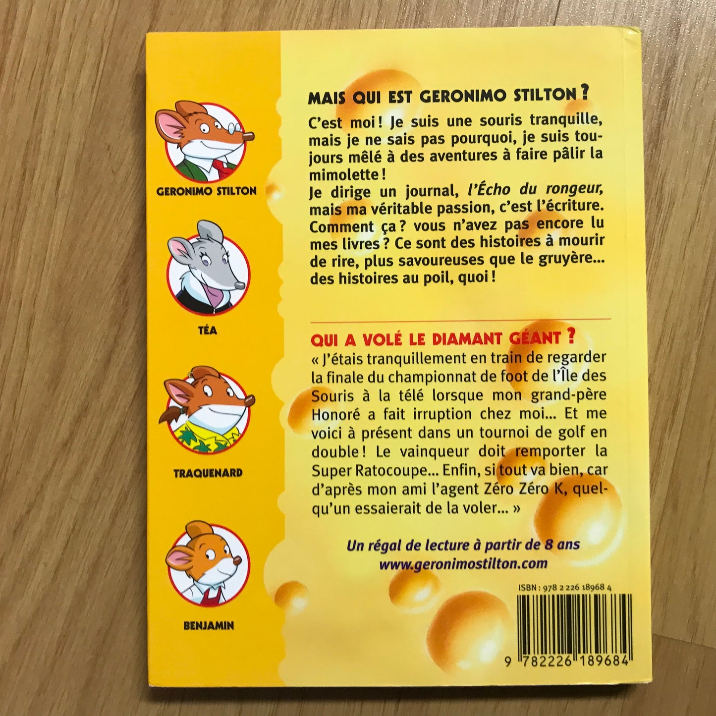 Geronimo Stilton 45: Qui a volé le diamant géant ?