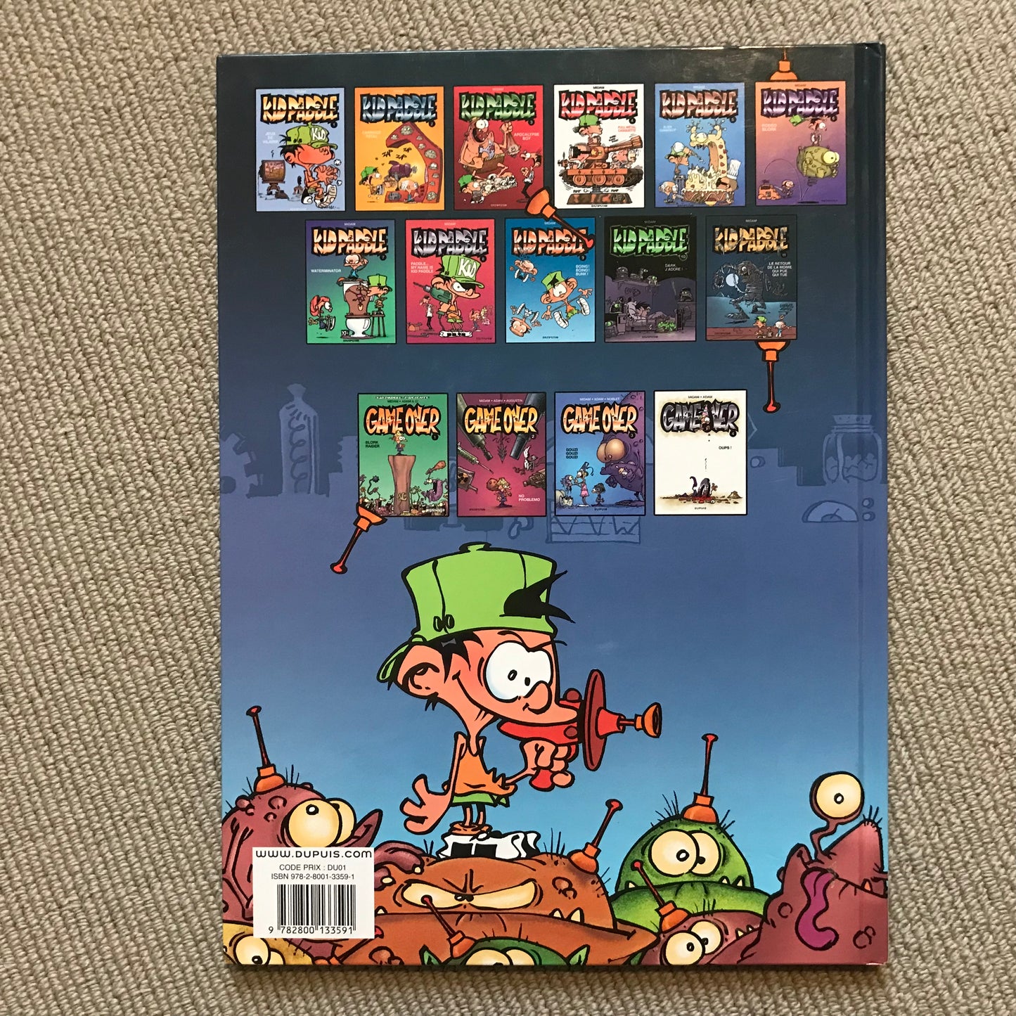 Kid Paddle T09: Boing! Boing8 Bunk! - Midam