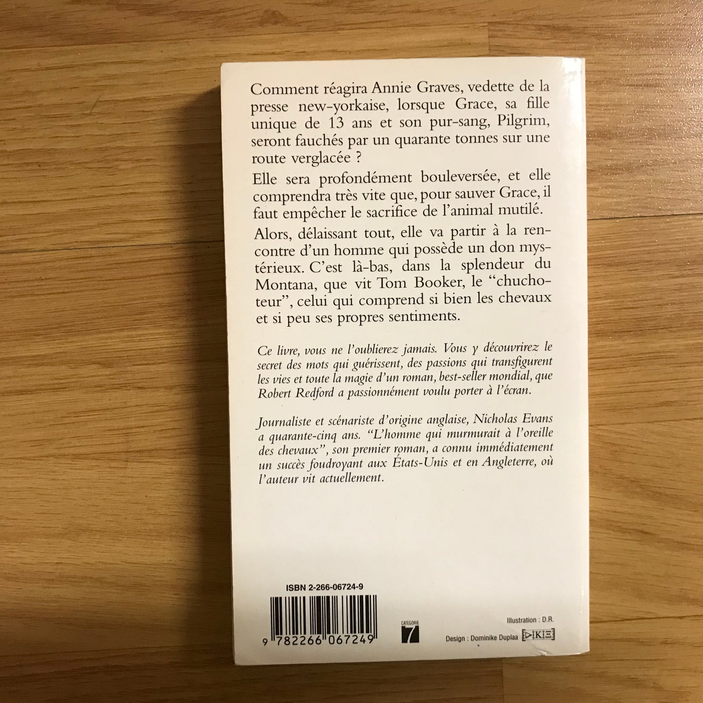 Evans, Nicholas - L’homme qui murmurait à l’oreille des chevaux
