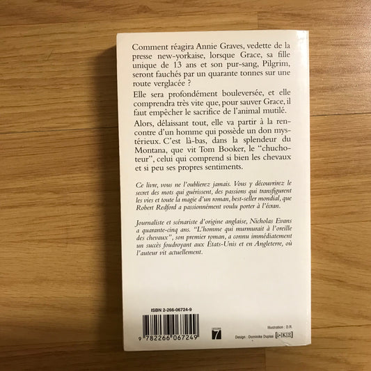 Evans, Nicholas - L’homme qui murmurait à l’oreille des chevaux