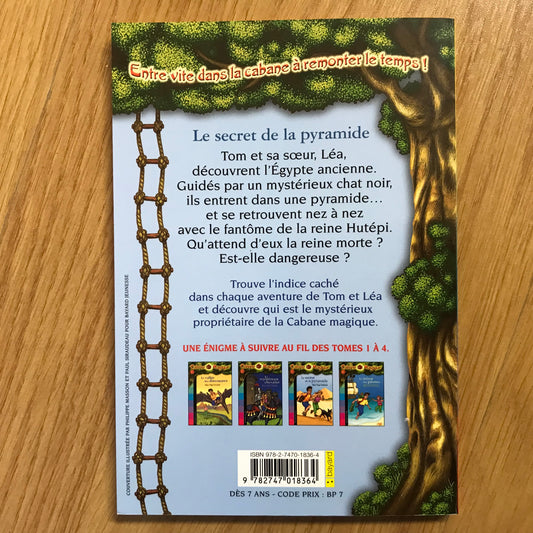 La cabane magique 03: Le secret de la pyramide - Mary Pope Osborne
