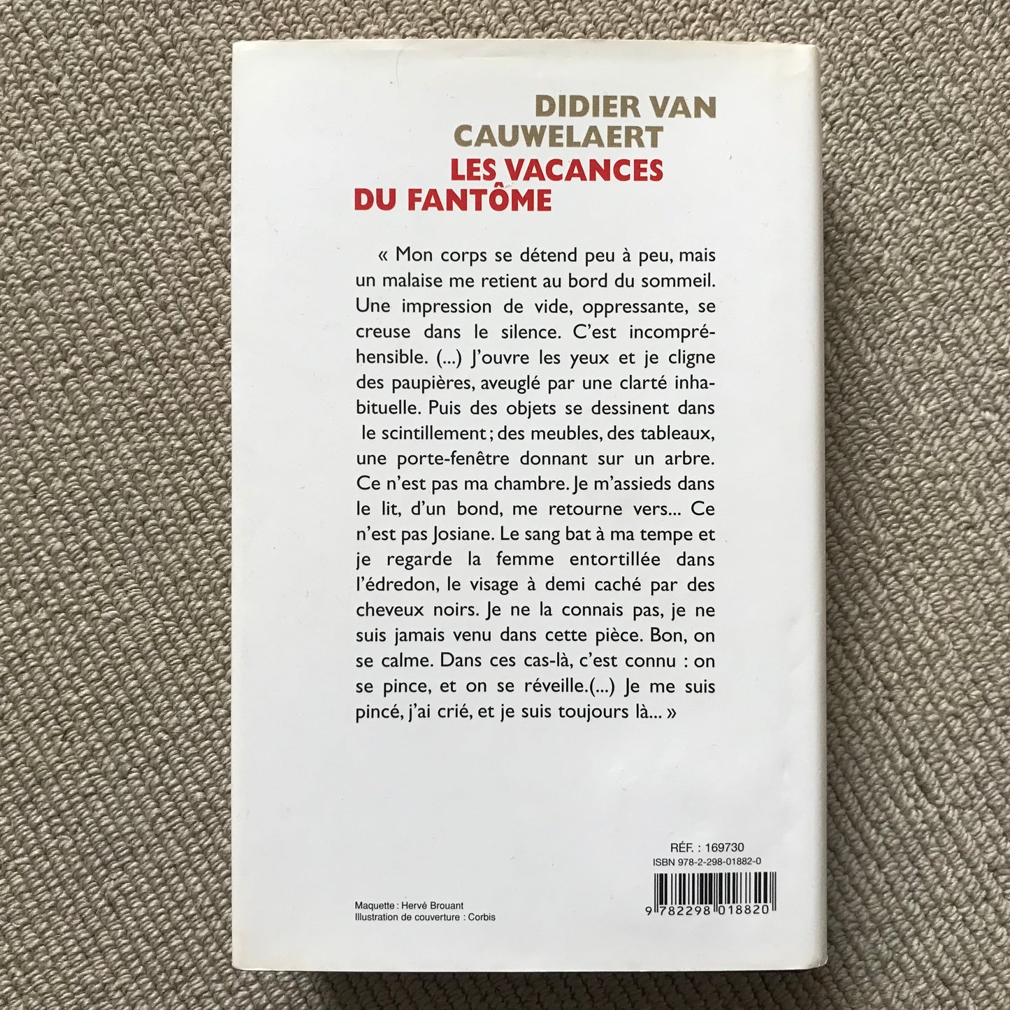 Cauwelaert van, Didier - Les vacances du fantôme