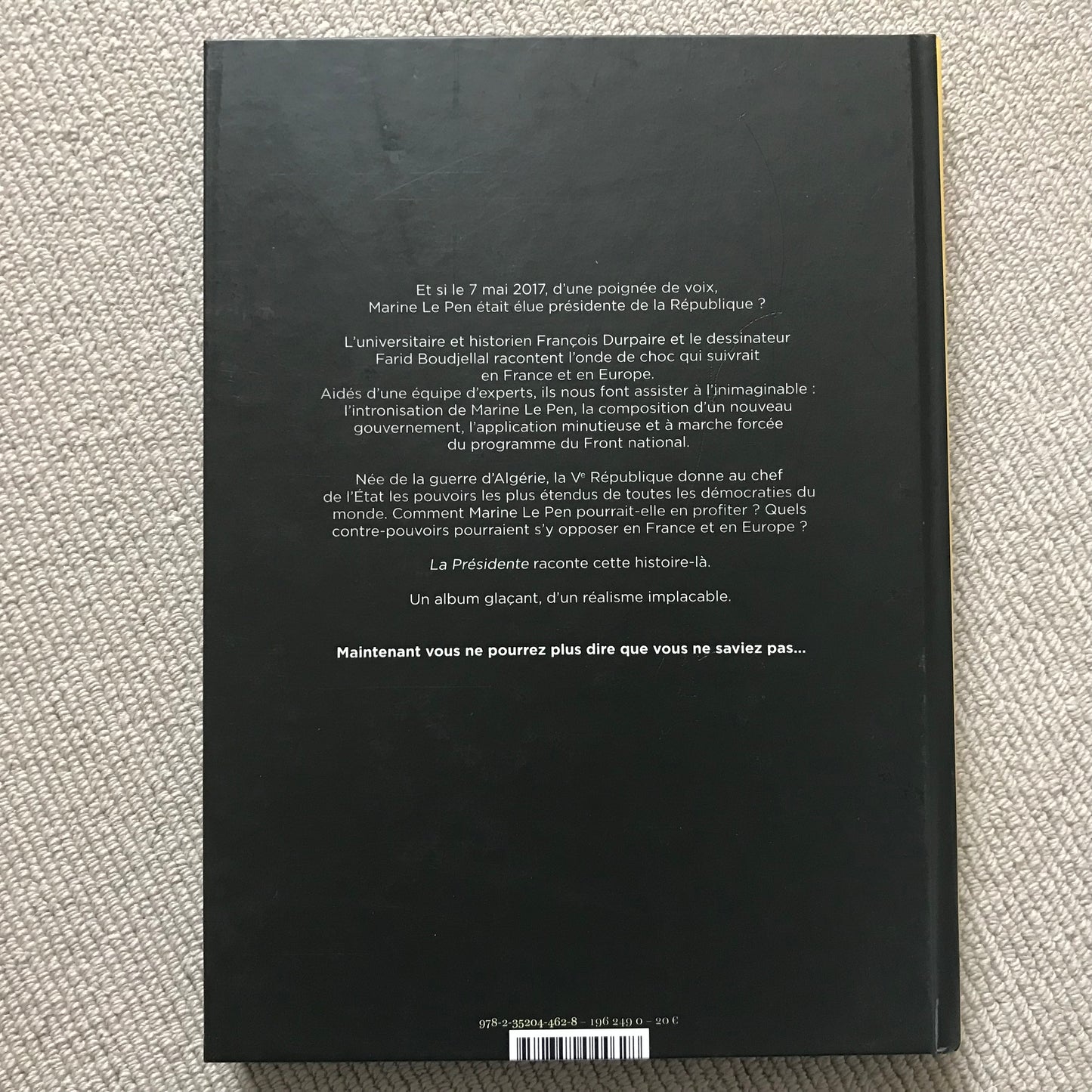 La présidente - Durpaire, F. & Boudjellal, F.