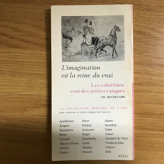 Baudelaire - Curiosités esthétiques