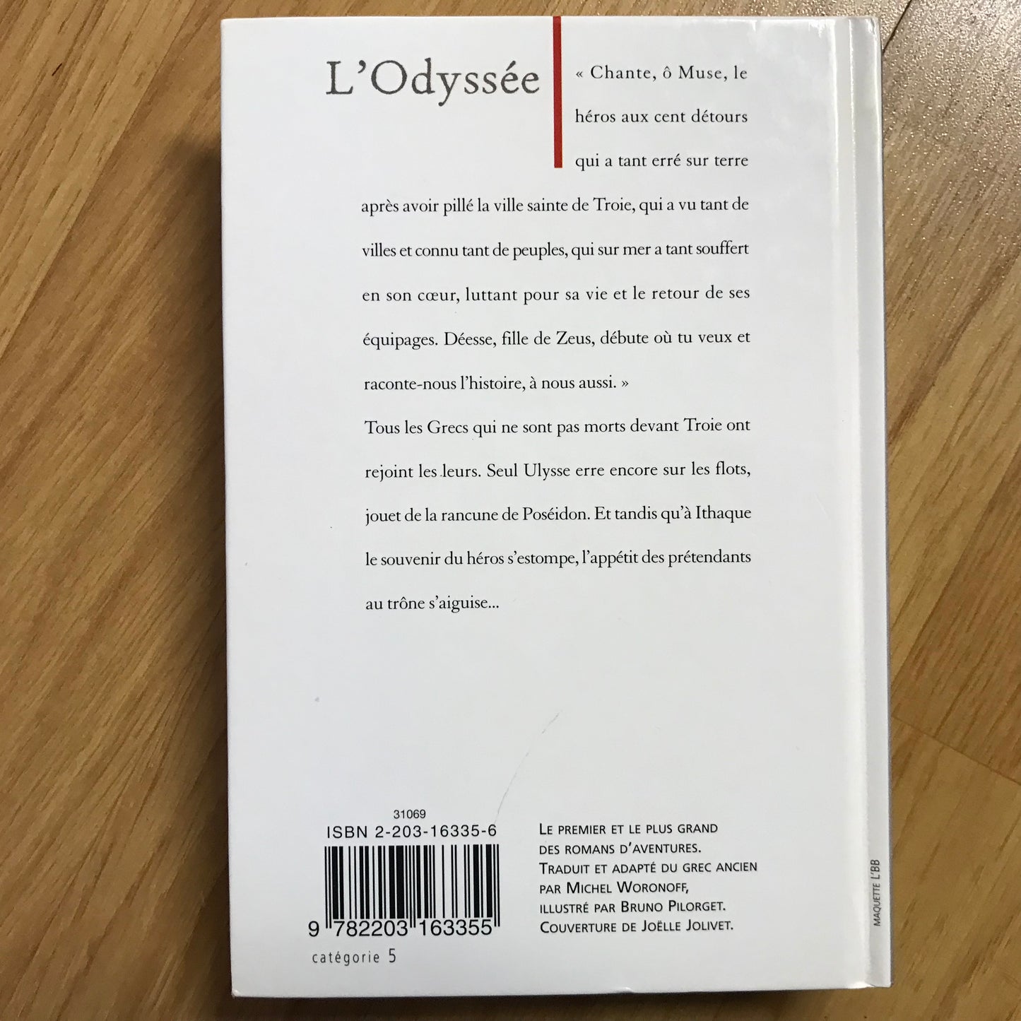 Homère - L’Odyssée