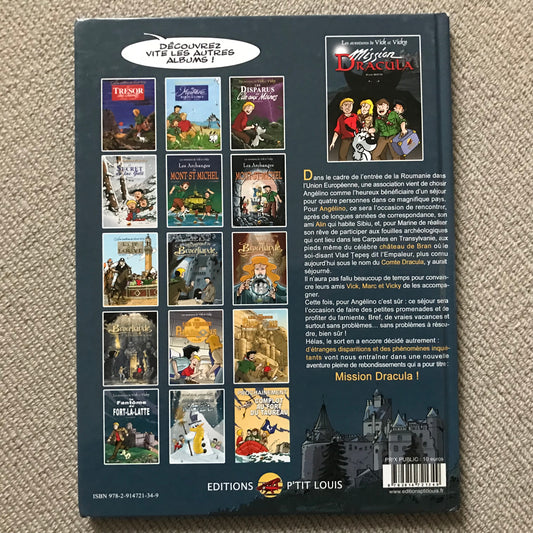 Les aventures de Vick et Vicky T14: Mission Dracula - Bertin, B.