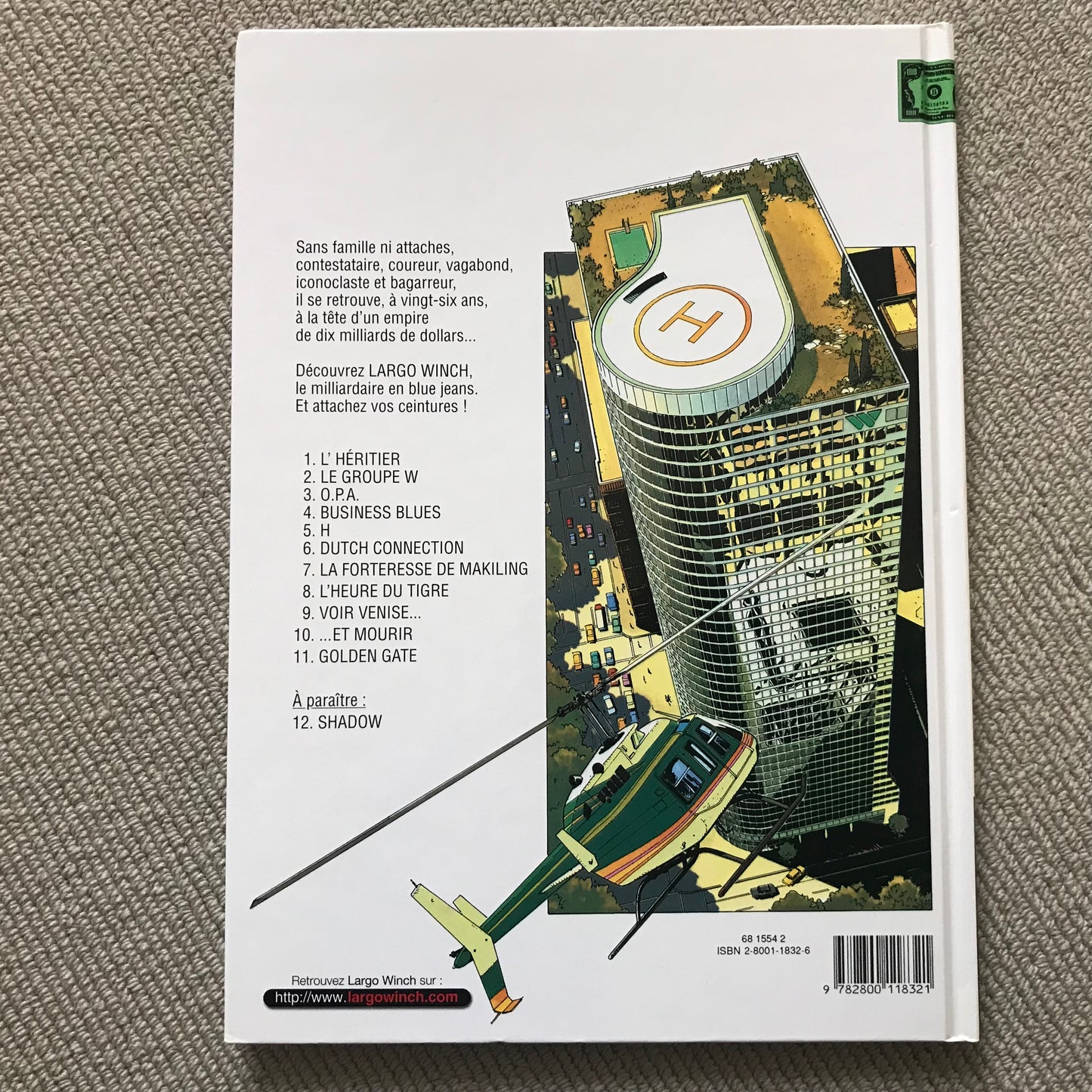 Largo Winch T02: Le Groupe W - Francq & Van Hamme