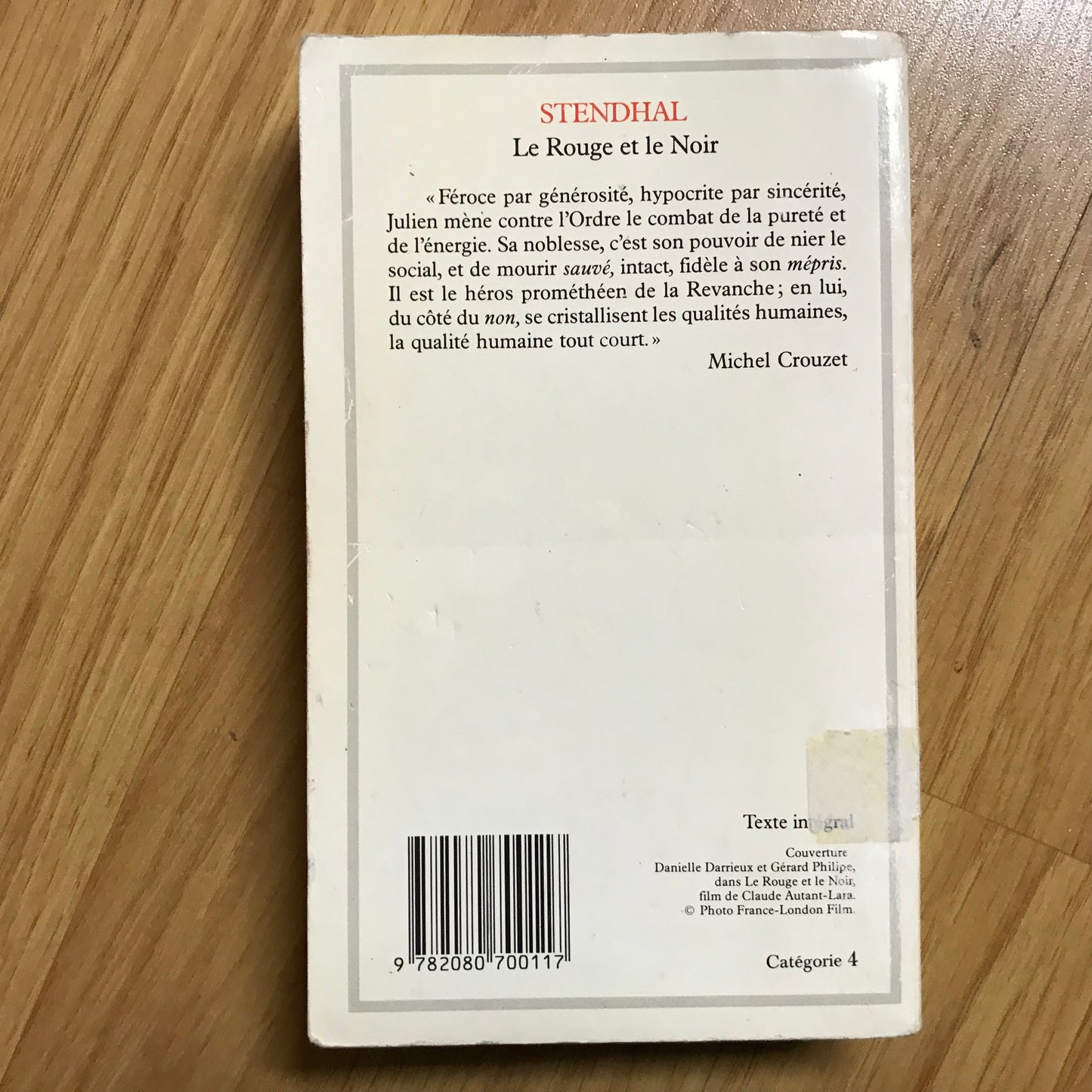 Stendhal - Le rouge et le noir