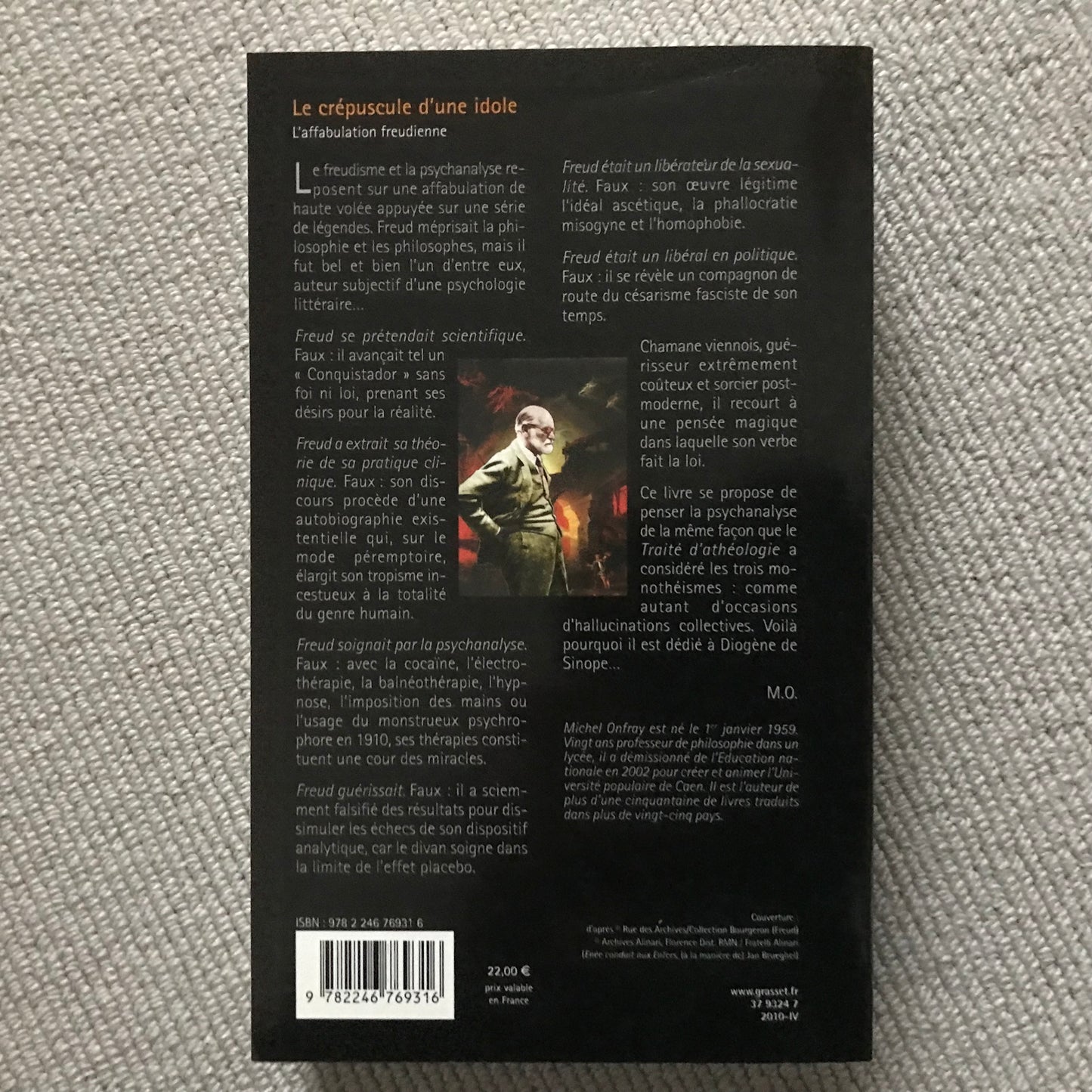 Onfray, Michel - Le crépuscule d’une idole ; l’affabulation freudienne