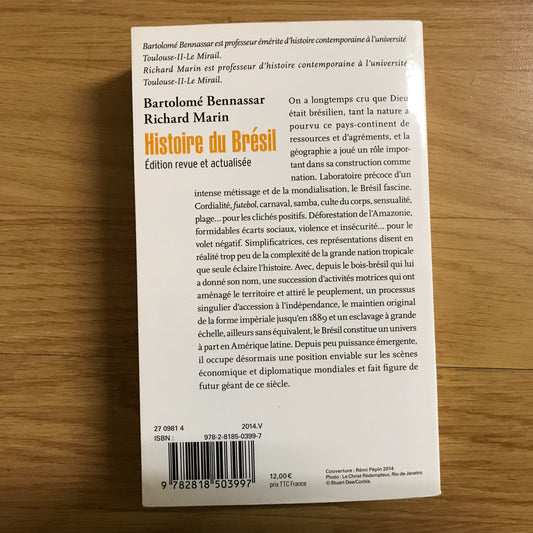 Bennassar, B. & Marin, R. - Histoire du Brésil