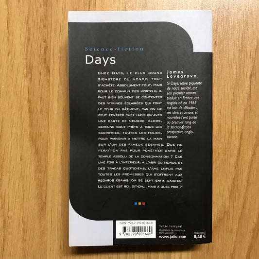 Lovegrove, James - Days