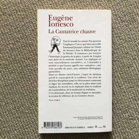 Ionesco, Eugène - La Cantatrice chauve