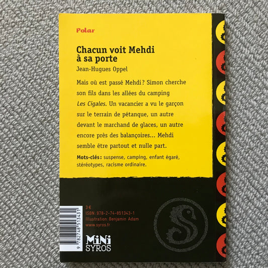 Chacun voit Mehdi à sa porte - Oppel, J.-H.