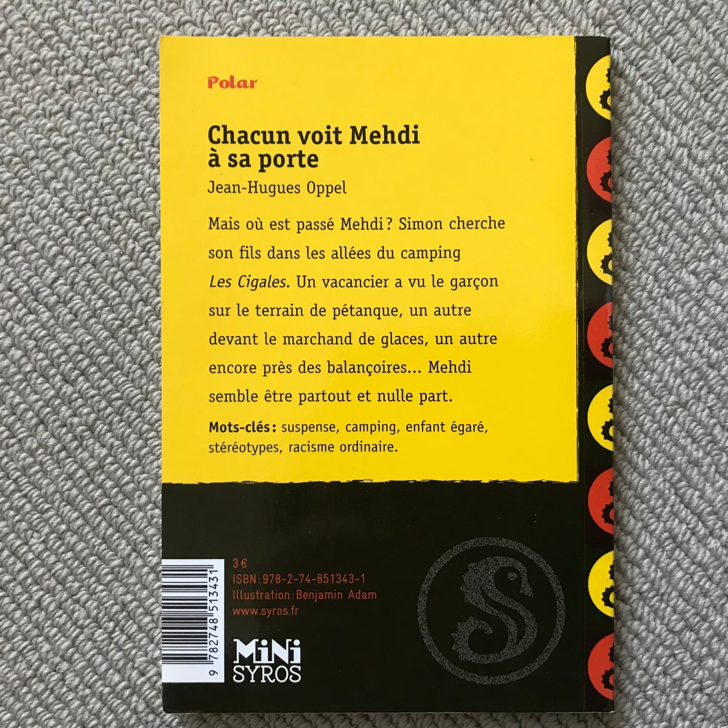 Chacun voit Mehdi à sa porte - Oppel, J.-H.