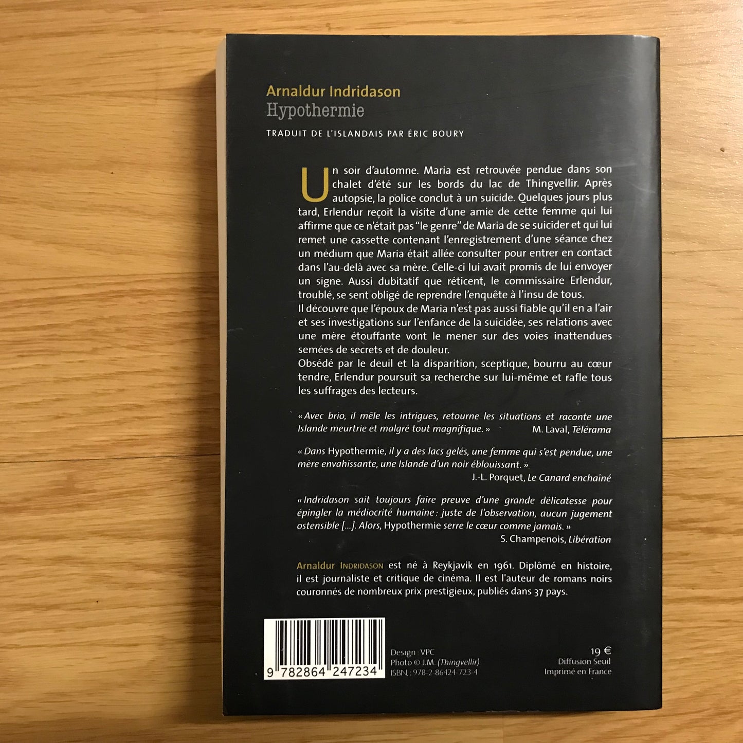 Indridason, Arnaldur - Hypothermie