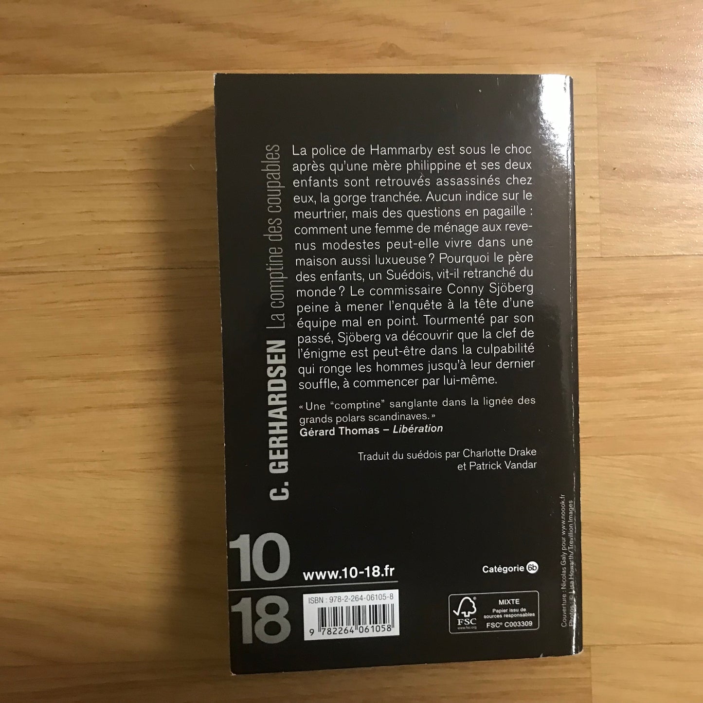 Gerhardsen, Carin - La comptine des coupables