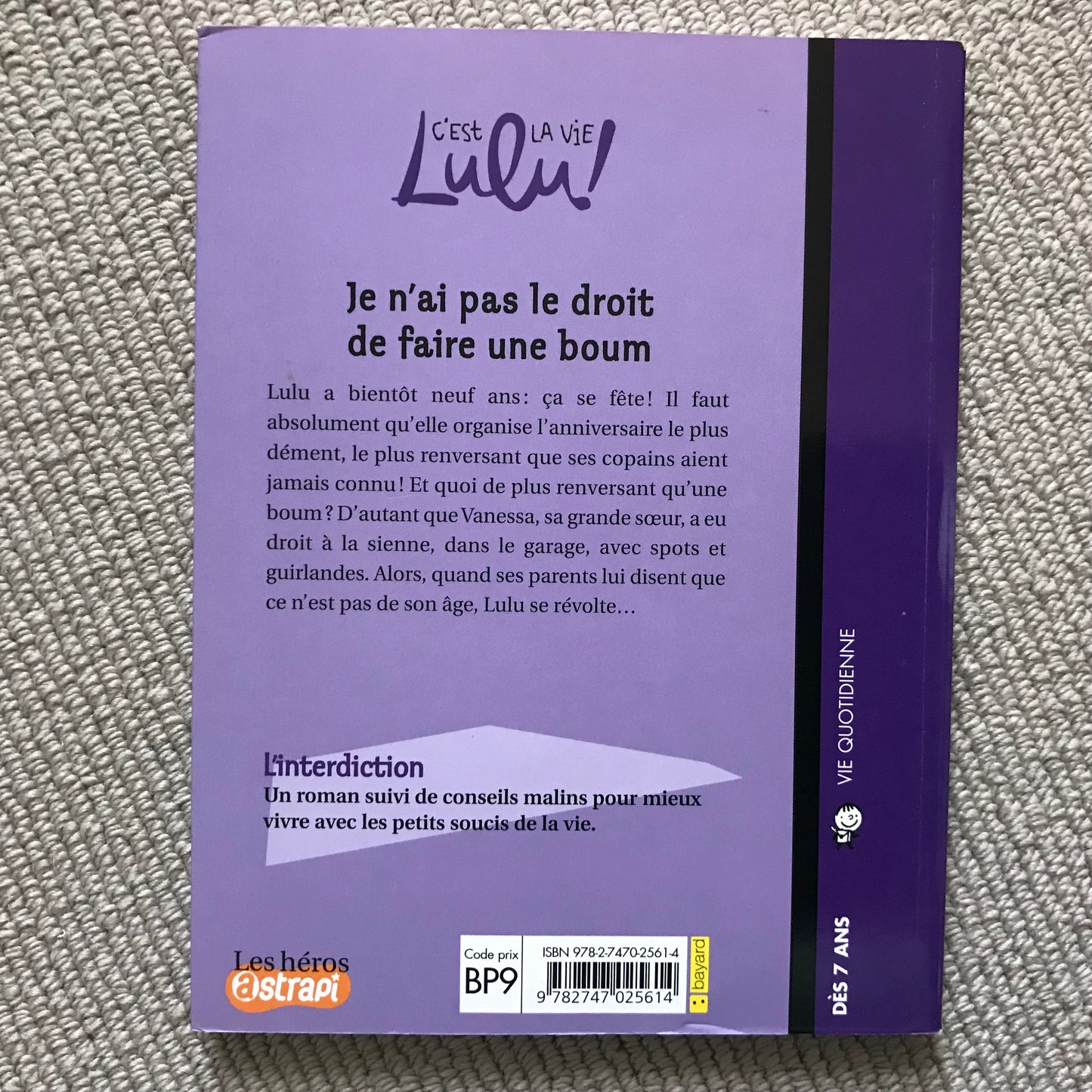 Lulu T16, Je n’ai pas le droit de faire une boum - F. Dutruc-Rosset & M. Morel