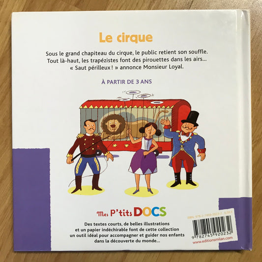 Mes p’tits docs - Le cirque