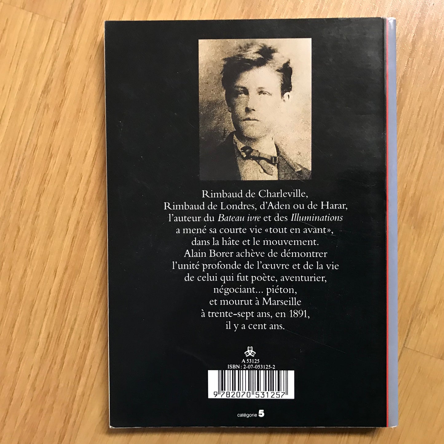 Borer, Alain - Rimbaud l’heure de la fuite