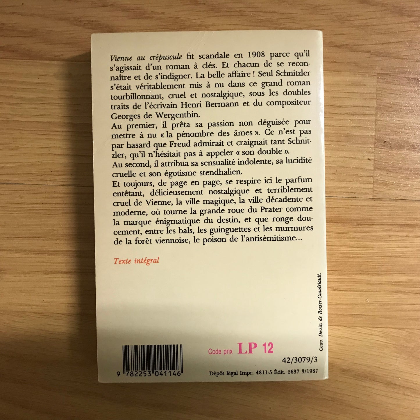 Schnitzler, Arthur - Vienne au crépuscule