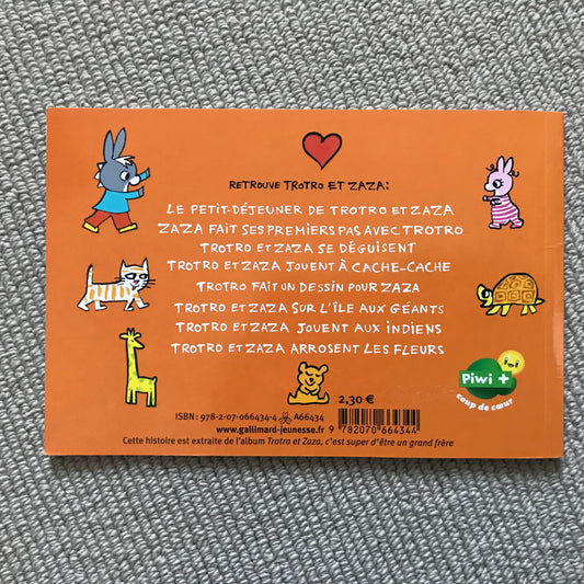 Trotro et Zara jouent aux Indiens - Guettier, B.
