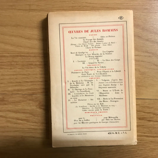 Romains, Jules - Knock