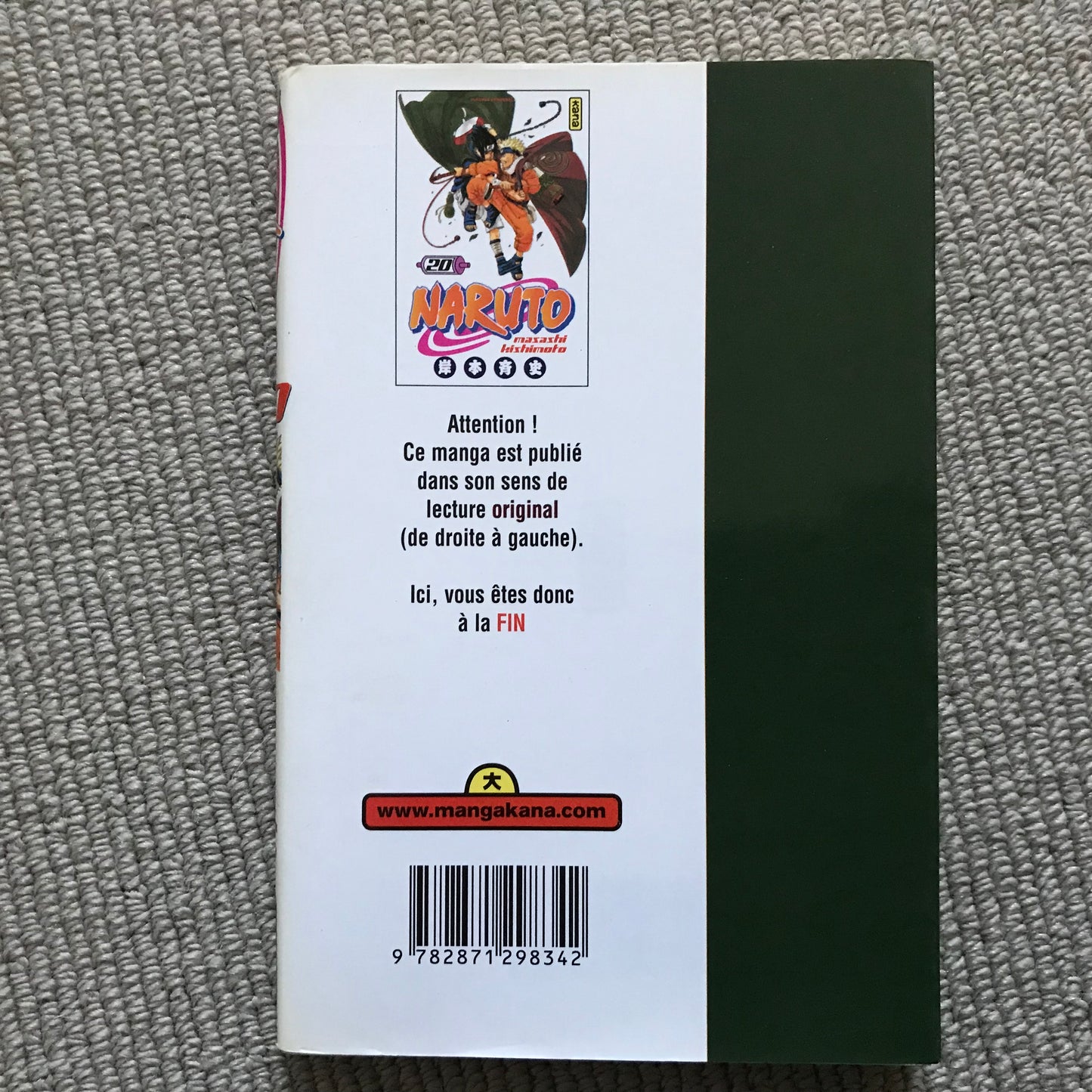 Naruto T20 - Masashi Kishimoto