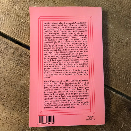 Inoué, Yasushi - Le faussaire (nouvelles)