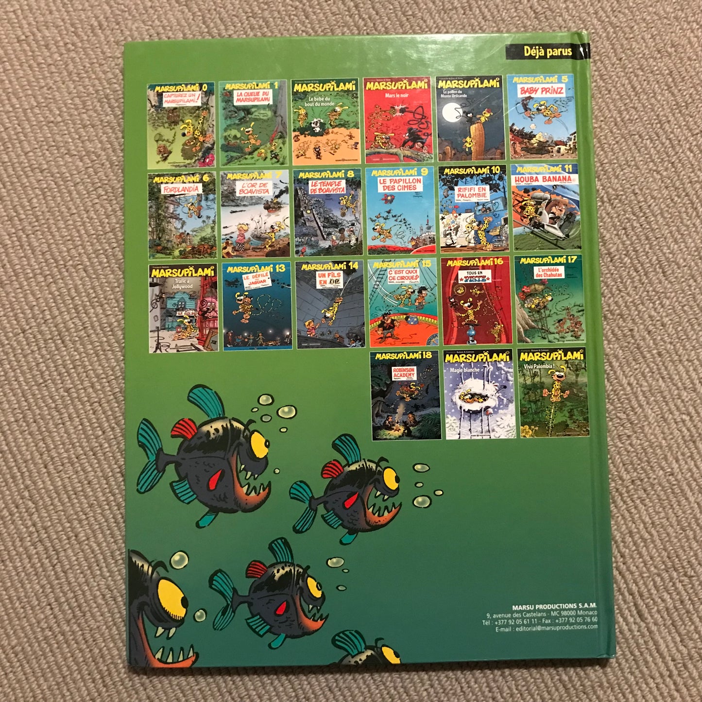 Marsupilami T0: Capturez un marsupilami ! - Franquin