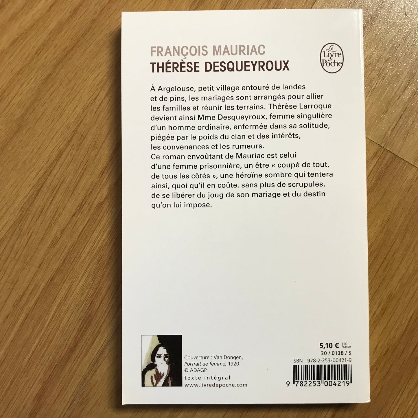 Mauriac, François - Thérèse Desqueyroux