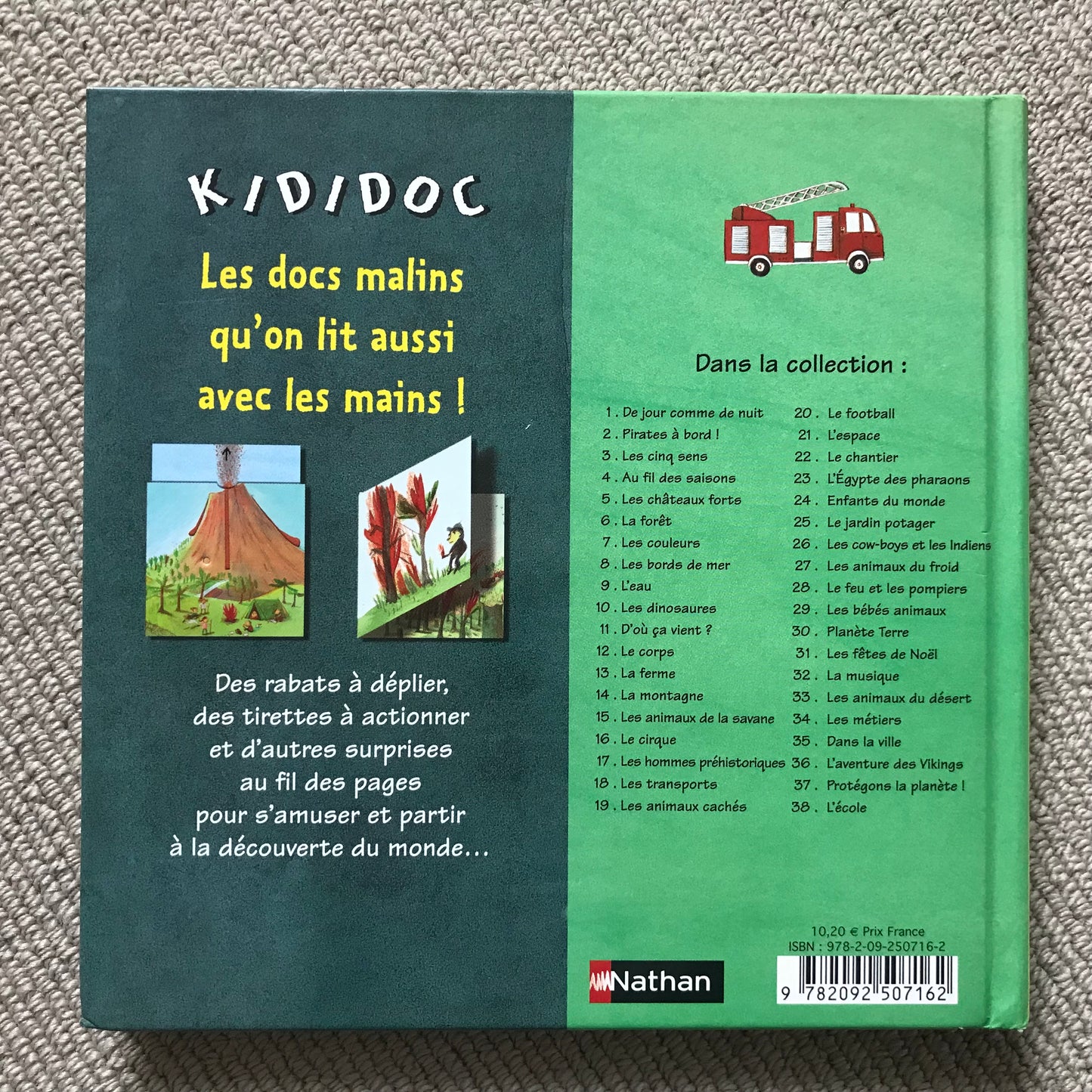 Kididoc: Le feu et les pompiers
