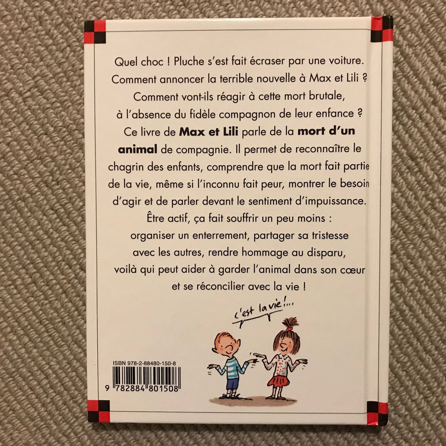 Max et Lili T71: Le chien de Max et Lili est mort - Bloch & Saint Mars