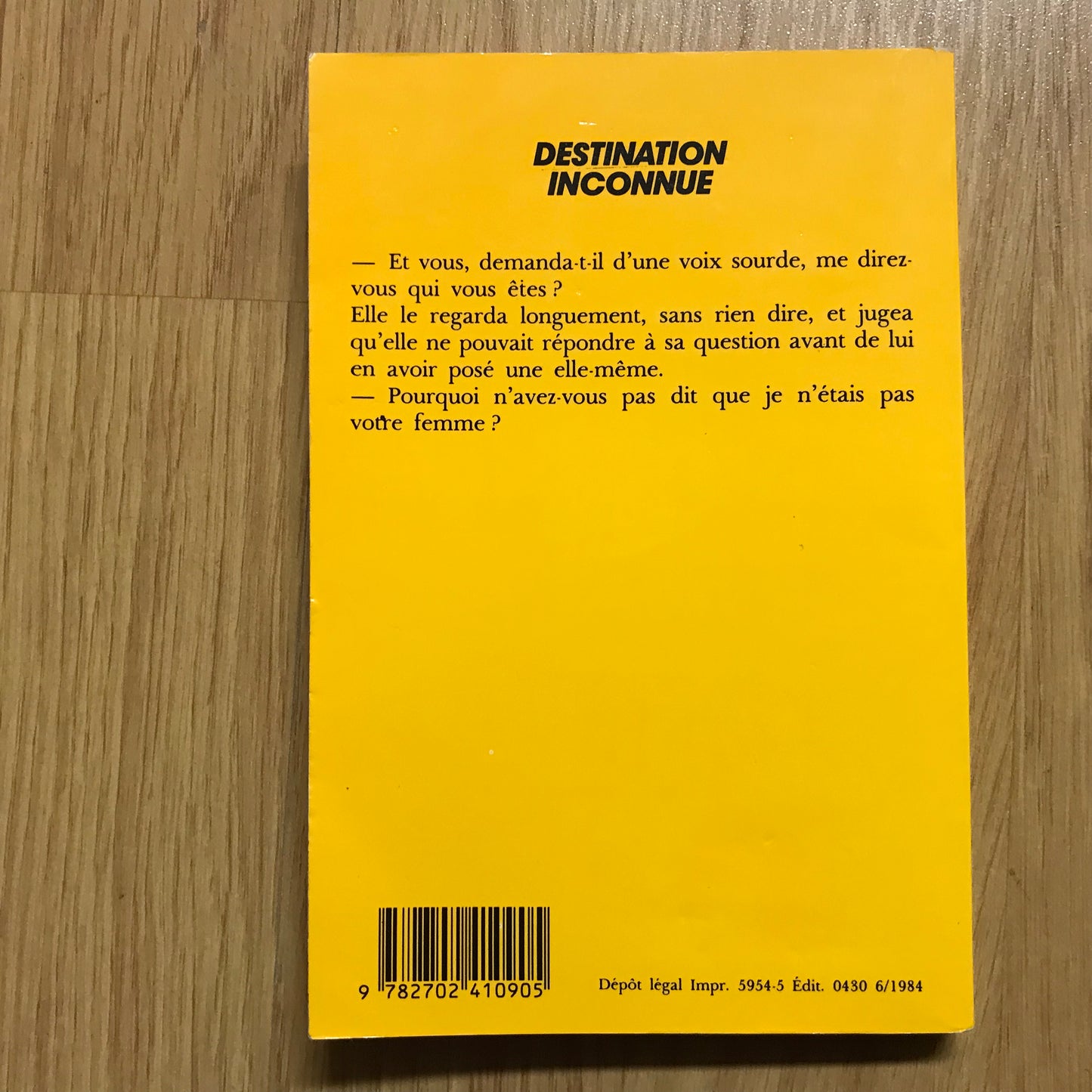 Christie, Agatha - Destination inconnue