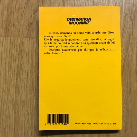 Christie, Agatha - Destination inconnue