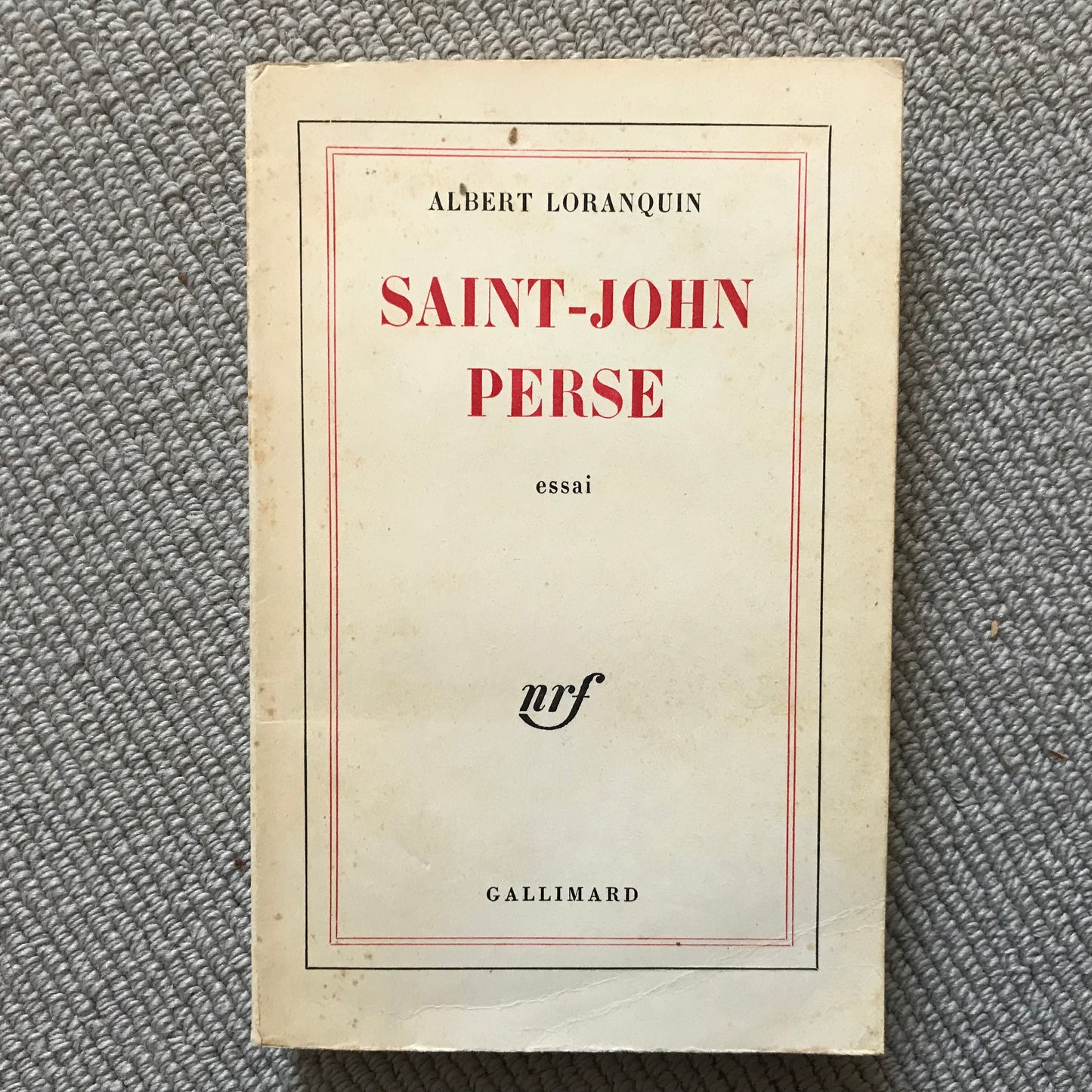 Loranquin, Albert - Saint-John Perse