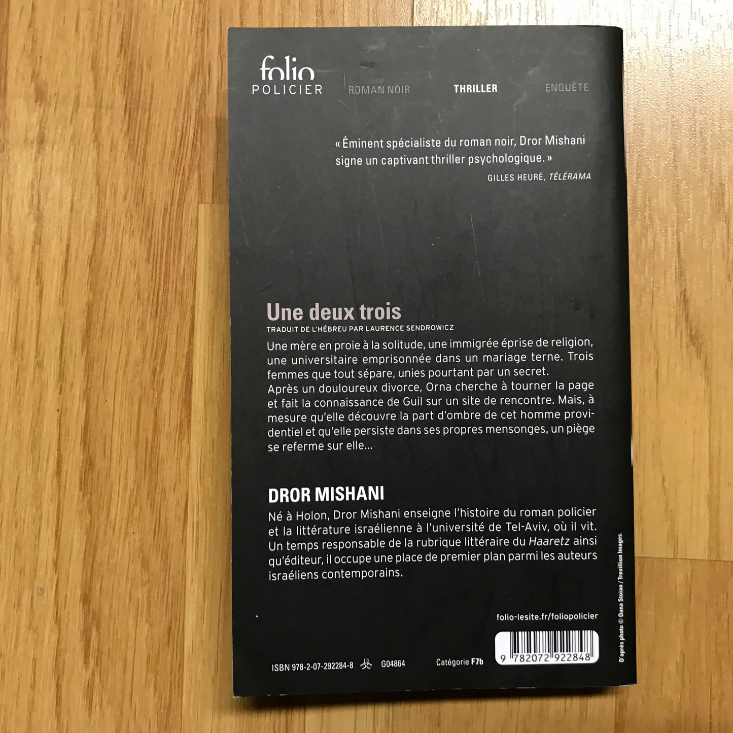 Mishani, Dror - Une deux trois