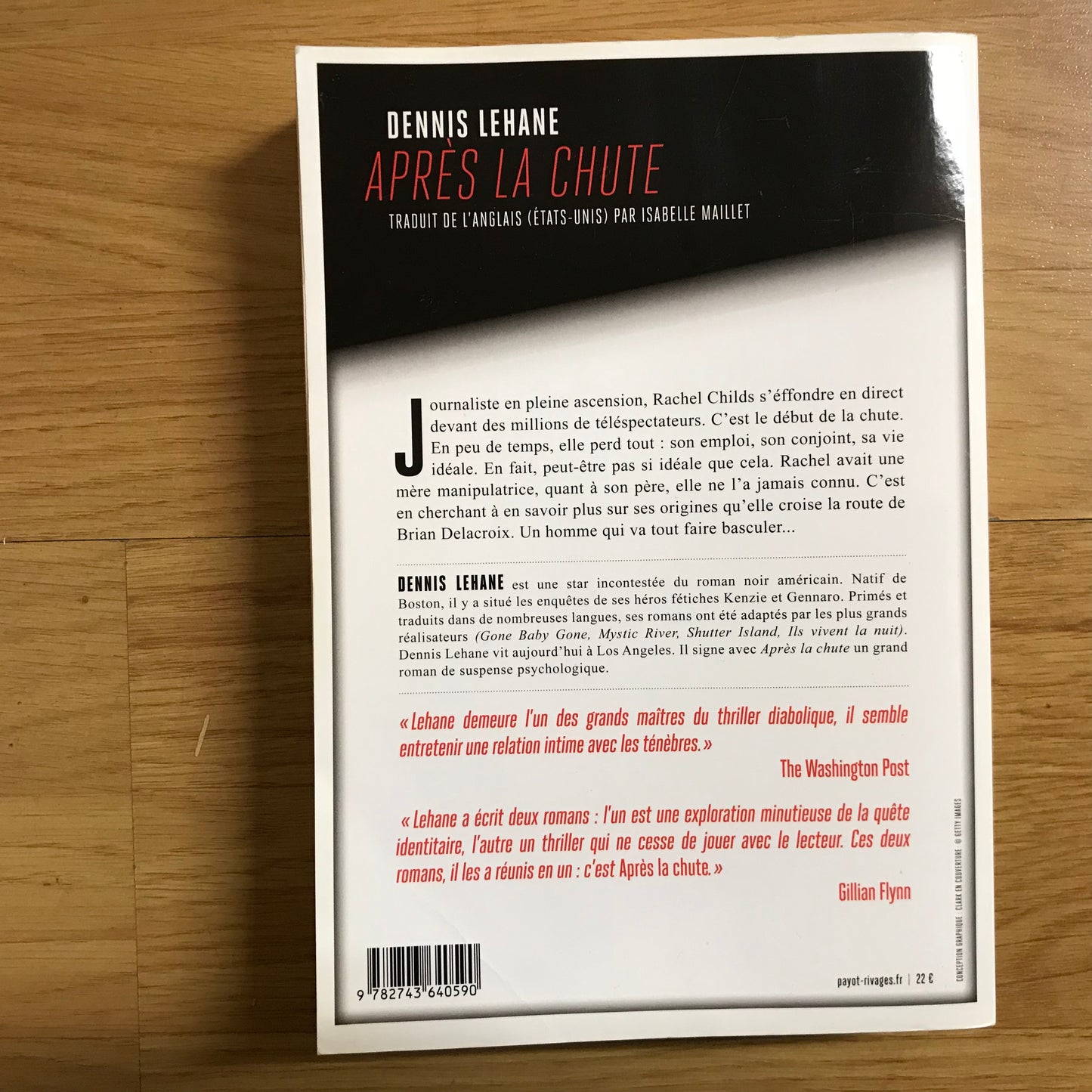 Lehane, Dennis - Après la chute