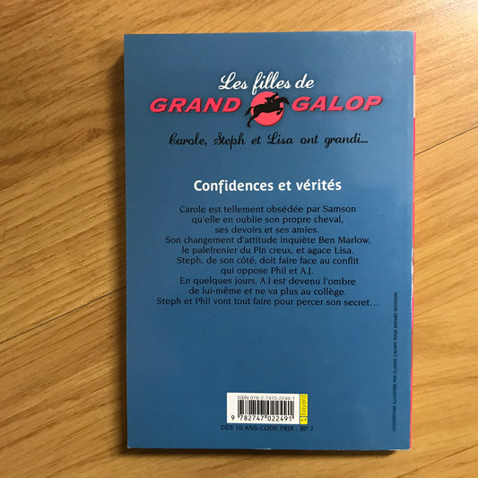 Les filles de Grand galop 5, Confidences et vérités - Bonnie Bryant