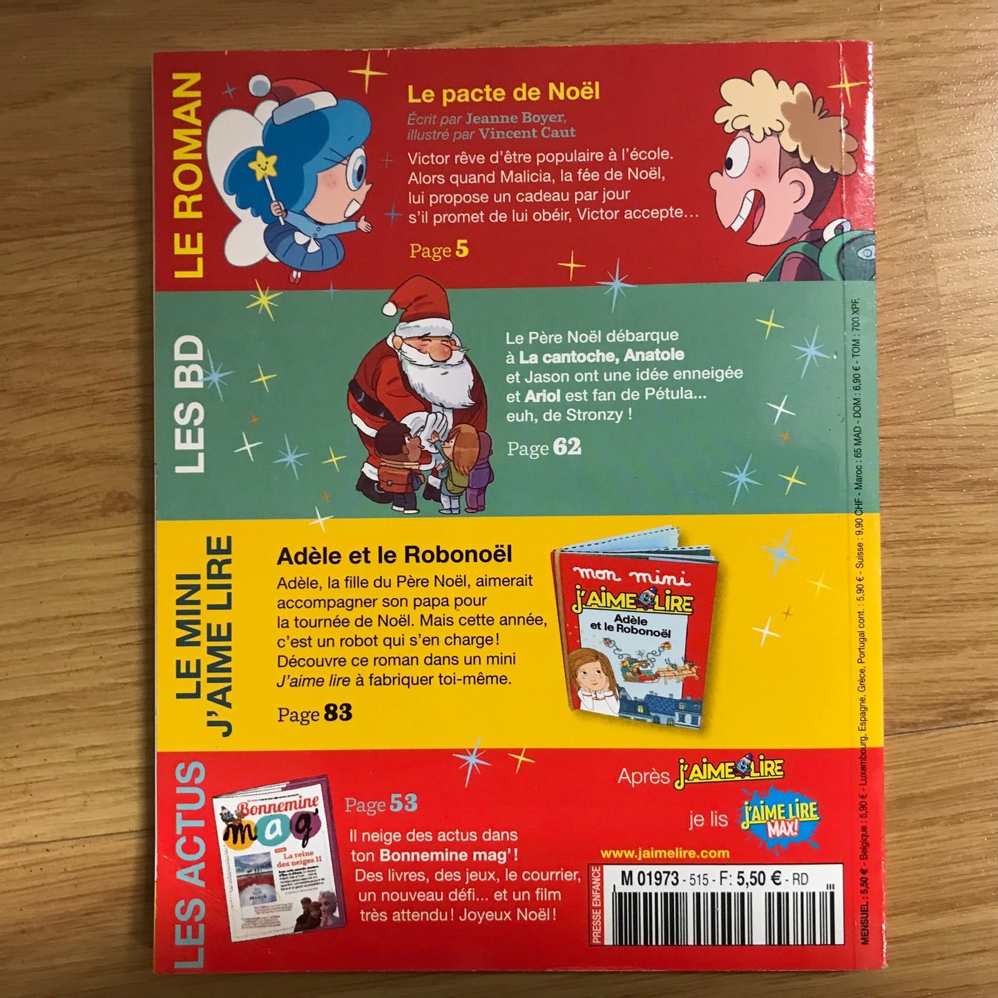 J’aime lire - Le pacte de Noël