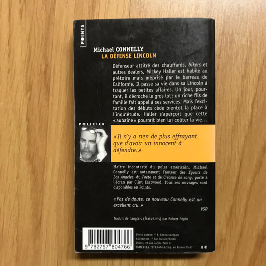 Connelly, Michael - La Défense Lincoln