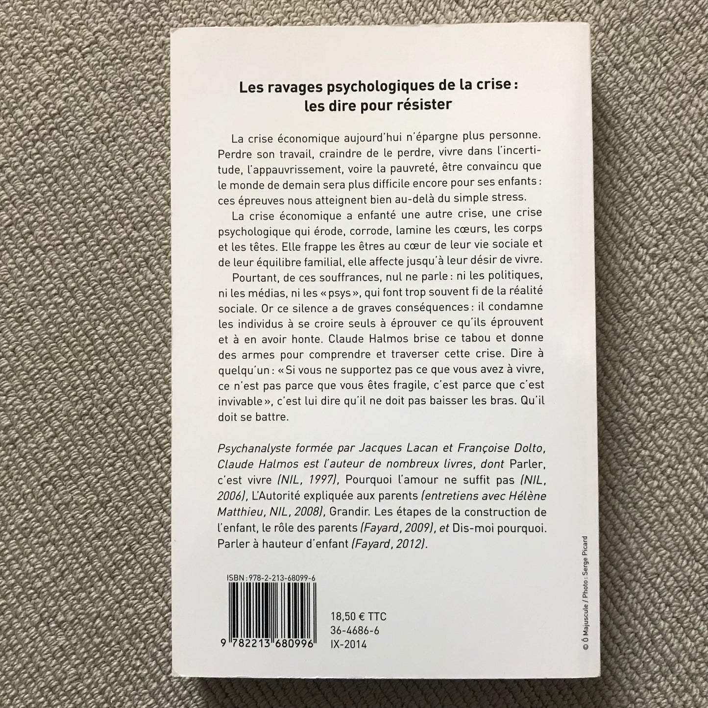 Est-ce ainsi que les hommes vivent ? Faire face à la crise et résister - C. Halmos