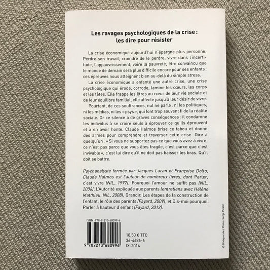 Est-ce ainsi que les hommes vivent ? Faire face à la crise et résister - C. Halmos