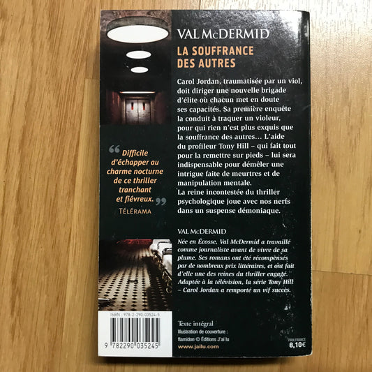 McDermid, Val - La souffrance des autres