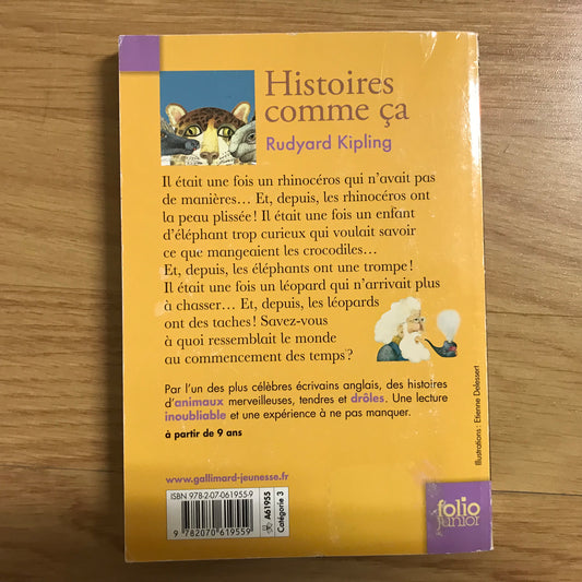 Kipling, Rudyard - Histoires comme ça
