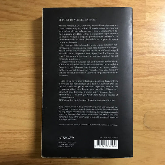 Larsson, Stieg - Les hommes qui n’aimaient pas les femmes - Millenium 1