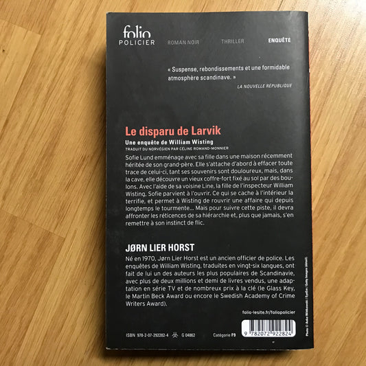 Horst, Jorn Lier - Le disparu de Larvik